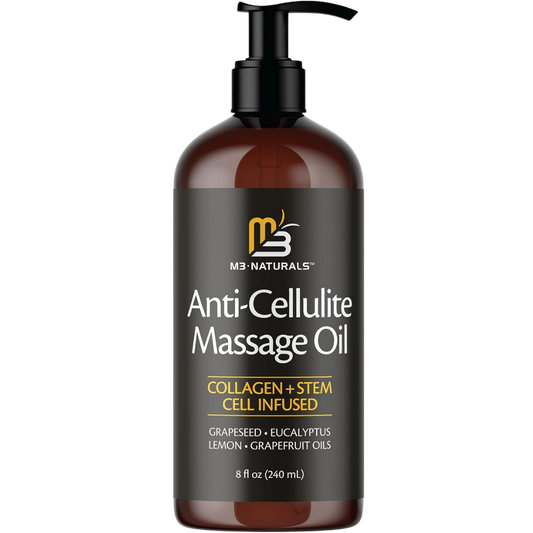 M3 Naturals Anti-Cellulite Massage Oil